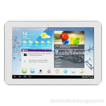 10-inch Android tablet PC, RK3188 CPU, Quad-core, P&G Touch Panel, 1/16GB Memory